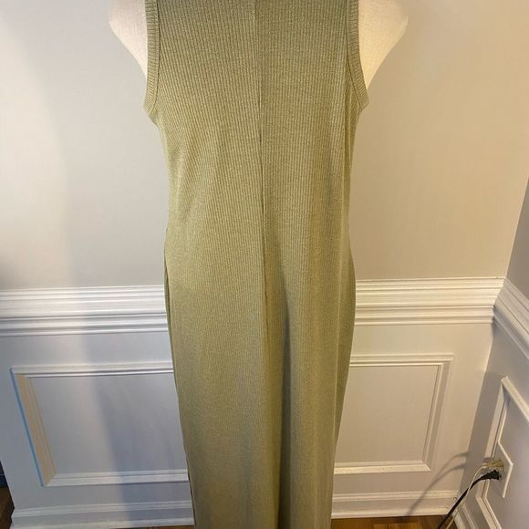 Women's Sleeveless Plisse Knit Dress - A New Day™(88) - Picture 2 of 11